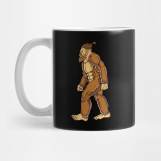 Big foot hairstyle modern big foot Mug